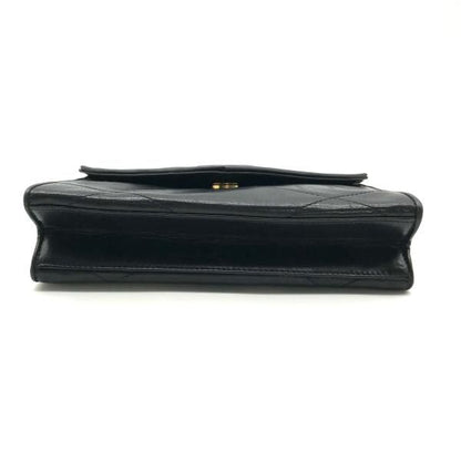 Chanel Chain Hand Bag CC Logo Black