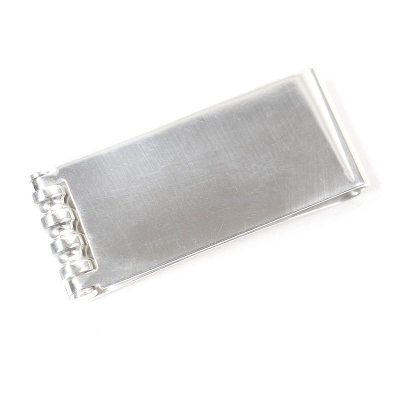 Tiffany & Co Sv925 Logo Square Bill Scissors Bill Clip Money Clip Silver Weight
