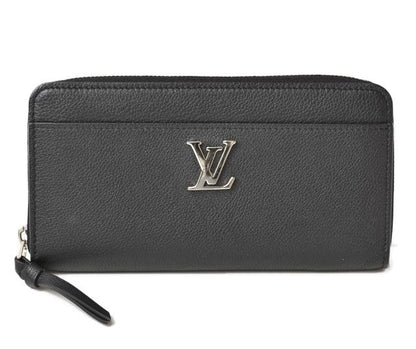 Louis Vuitton Lock Me Long Wallet M62622 LV Leather Zippy