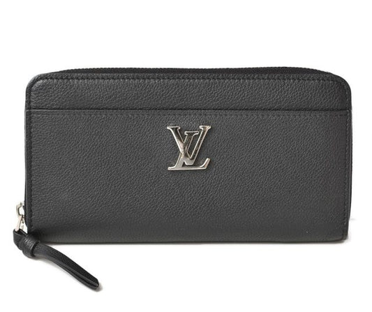 Louis Vuitton Lock Me Long Wallet M62622 LV Leather Zippy