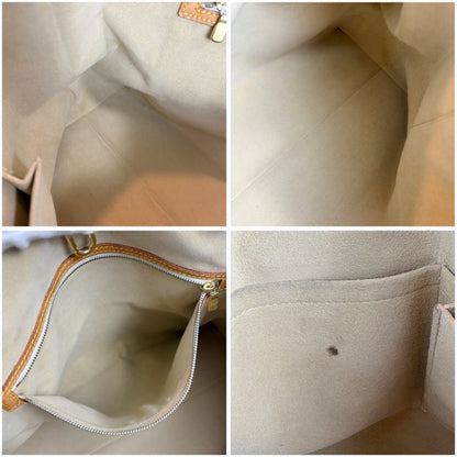 Louis Vuitton Damier Azure Leather Hampstead PM Tote Bag Shoulder Bag Shoulder