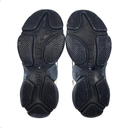 Balenciaga Sneakers Triple S 541623 41 Size Mesh Logo Green Black White Triple