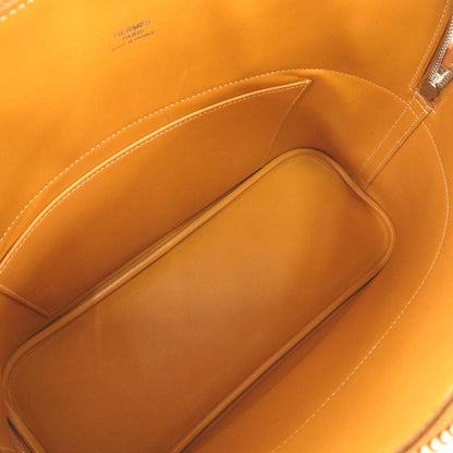 Hermes Bolide 31 Vaux Chamonix Natural Silver Hardware □K Engraved Handbag