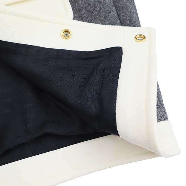 Celine 24aw Bromptpn Jacket&trapeze Mini Skirt Brompton Jacket Wool Trapeze