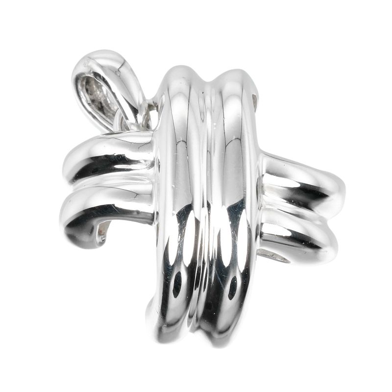 Tiffany & Co Signature Silver 925 Ladies 3.23g Pendant Top