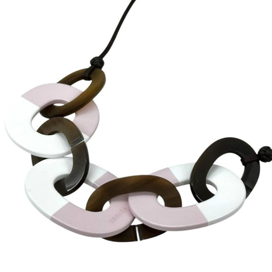 Hermes Buffalo Horn Necklace