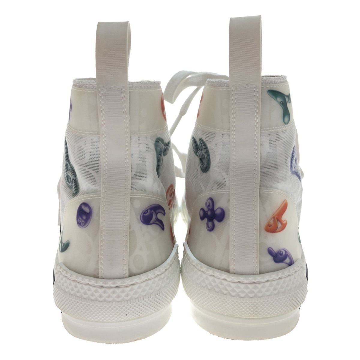Christian Dior Shoes Sneakers High Cut Sneakers 40 Kenny Scharf White