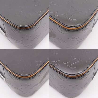 Louis Vuitton Shelton M55172 Monogram Matte Noir Black Th1023 Ladies Handbag