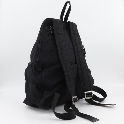 Gucci Backpack 019.0302 Nylon Canvas Black Unisex Backpack/daypack