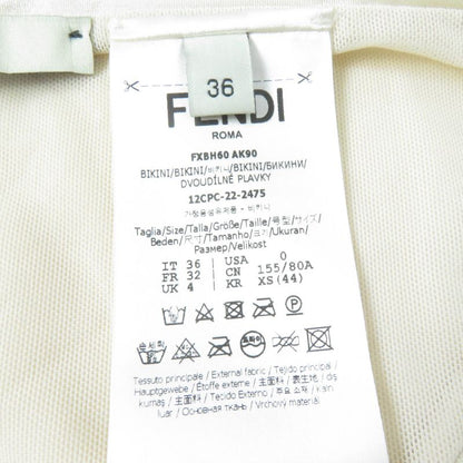 Fendi 22SS Fxbh60 FF Logo Hardware Swimwear Swimsuit Swimwear Bikini Top And