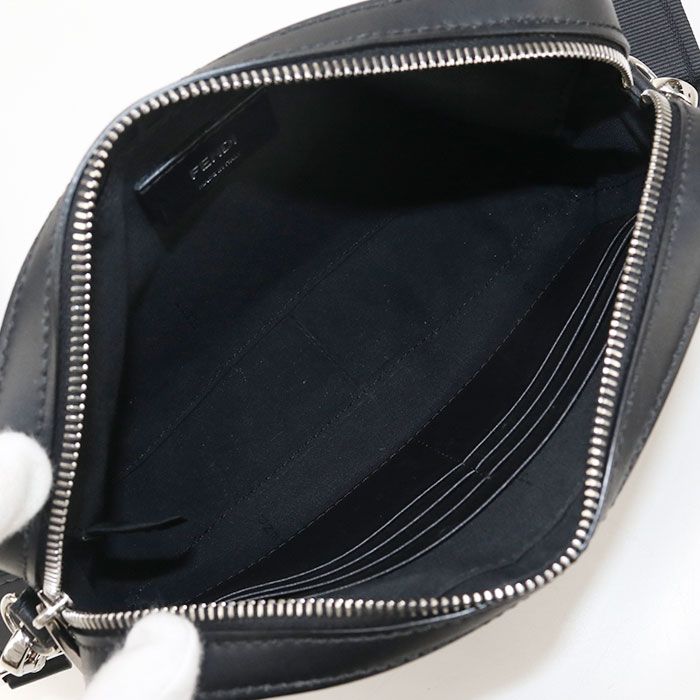 Fendi Camera Case Diagonal 7m0286 ALKA F0r2a Crossbody Shoulder Bag PVC Leather