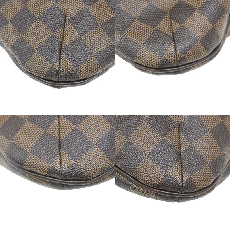 Louis Vuitton Shoulder Bag Bloomsbury PM Damier Leather Brown N42251 16kb047