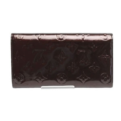 Louis Vuitton M93524 Vernis Long Wallet With Two-fold Zipper Portefeuille Sarah