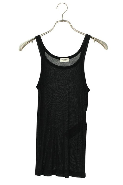 Saint Laurent Paris 728031 Y37ed Monogram Embroidered Knit Tank Top Women's XS