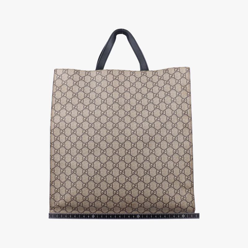 Guccigg Supreme Bee Brown And Ruched PVC Coated Canvas 450950 B024905997