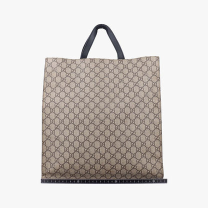 Guccigg Supreme Bee Brown And Ruched PVC Coated Canvas 450950 B024905997