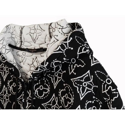 Louis Vuitton LV X Nba Stratjik Flower Quilted Hoodie Zip Up Hoodie Outerwear