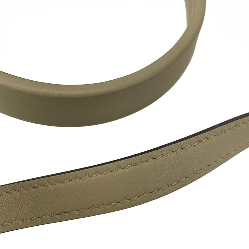 Hermes Handbag Medor Beige Marfa Silver Hardware /2way