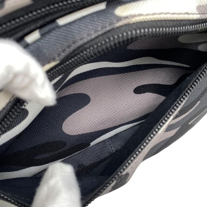 Balenciaga Body Bag Waist Bag Explorer 482389 Camouflage Black Gray Balenciaga