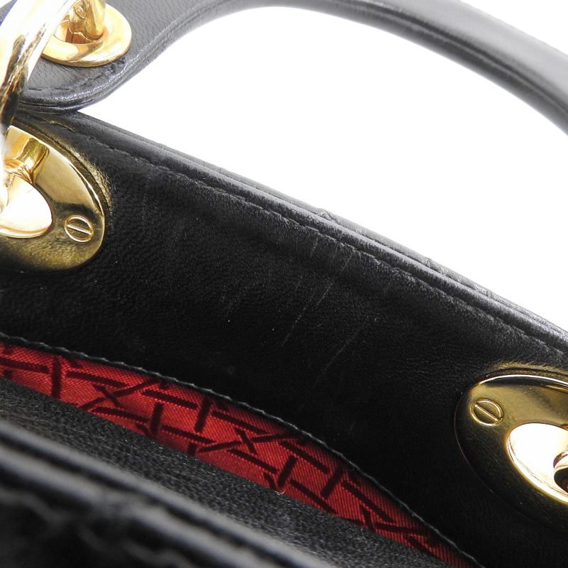 Dior Lady Small Tote Shoulder Bag