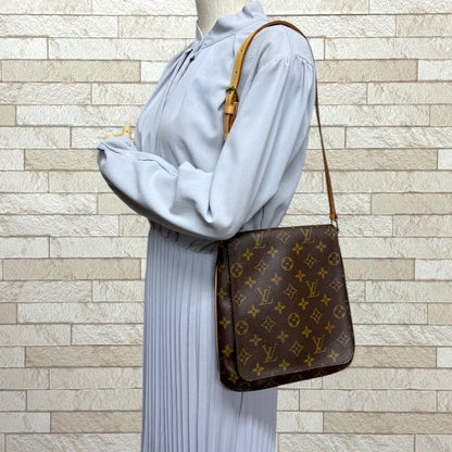Louis Vuitton Musette Salsa Monogram Shoulder Bag Monogram Canvas M51258 Brown