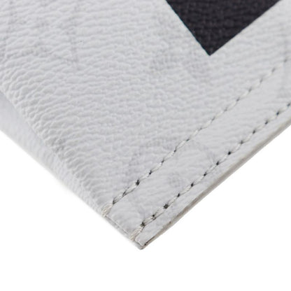 Louis Vuitton Flat Vertical Tote M44627 X White Monogram Canvas Light Gray