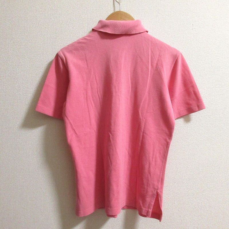 Good Loewe Vintage Short Sleeve Polo Shirt Pink Women's Used