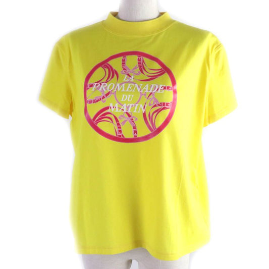 Hermes 22AW 100% Cotton La Promenade Du Matin Morning Walk Short Sleeve T-shirt