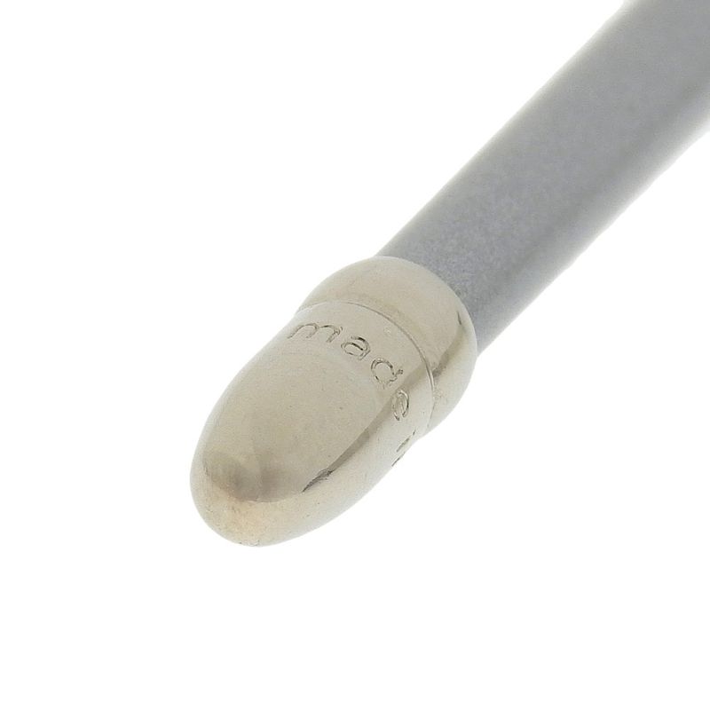 Louis Vuitton Stiloa Genda Silver Compact Ballpoint Pen Men Women Business