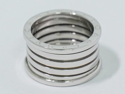 Authentic Bulgari Bvlgari B-zero1 750 WG Ring 59 17 White Gold Accessories