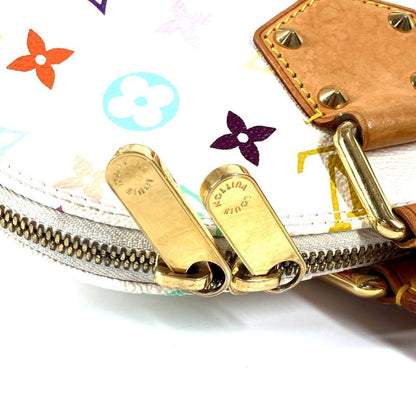 Louis Vuitton Handbag Alma M92647 Monogram Multicolor Canvas Bronze White