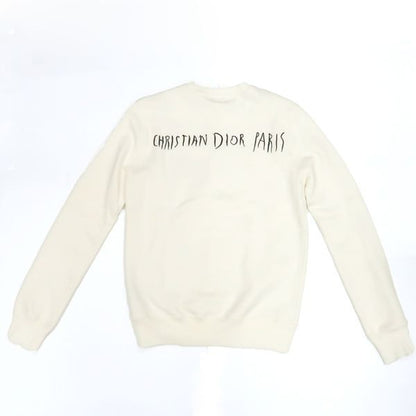 Christian Dior × Raymond Pettibon Sweatshirt XXS White Crew Neck Christian Dior