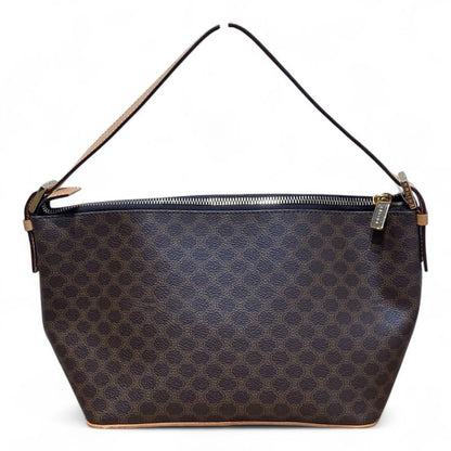 Celine ⑤ Macadam Hand Bag Triomphe Women's Brown FREE