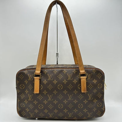 Louis Vuitton M51181 Cité GM Tote Bag Shoulder Bag Brown Monogram Leather