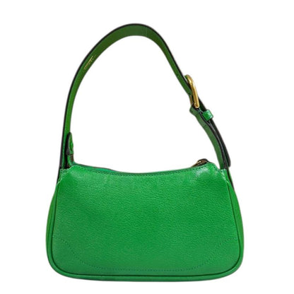 Gucci Aphrodite Mini GG Marmont Handbag Leather 739076 Green Ladies Gucci
