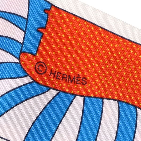 Hermes Scarf Twilly Silk Jeanne Vif X Rose Malabar X Veil Never Used [factory