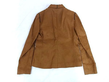 Boutique Fendi Polyamide And Cotton Jacket Size 42 Clothing Women's Brown