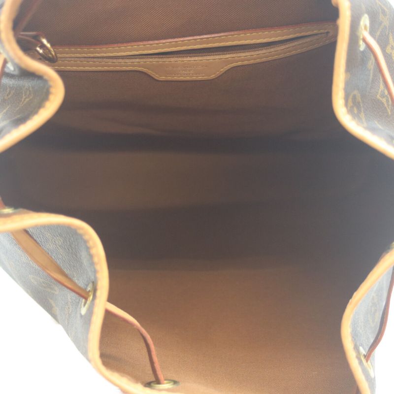 Louis Vuitton 00 M51135 Monogram Montsourisgm Backpack Daypack Brown Women