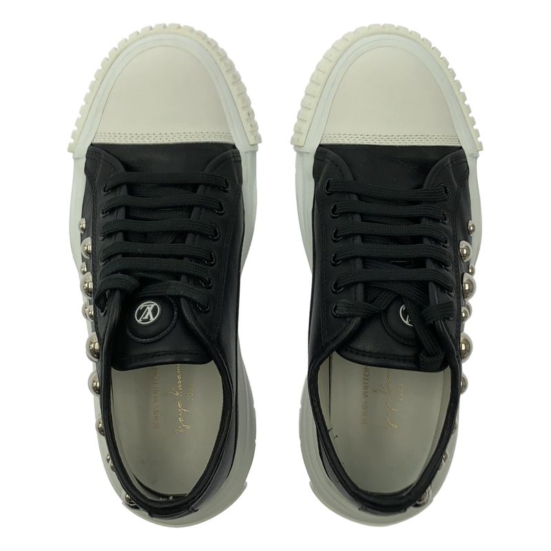 Louis Vuitton | Yayoi Kusama LV Squad Line Low Cut Sneakers | 36 1 2 | Black |