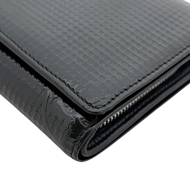 Cartier Bifold Wallet Black Happy Birthday Excellent Condition