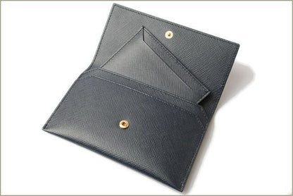 Prada Card Case Fold Wallet Prada 1mc004 Saffiano Greche Shape Pressed Leather