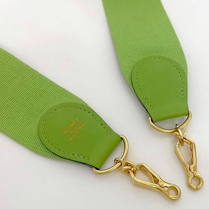 Hermes Shoulder Strap Green Apple Green Excellent Condition