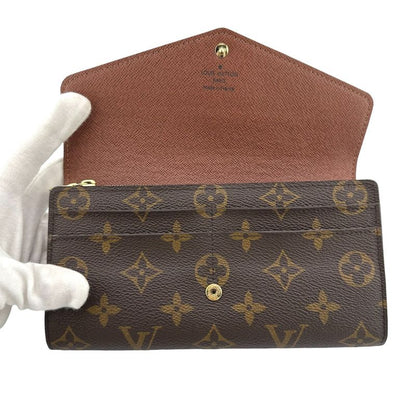 Louis Vuitton M60531 Monogram Wallet Portefeuille-sarah Long Wallet Louis