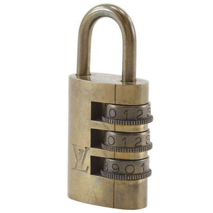 Louis Vuitton Padlock With Dial Padlock Vintage X Metal _ Cadenas