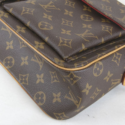 Louis Vuitton M51163 Shoulder Bag Monogram Canvas Brown