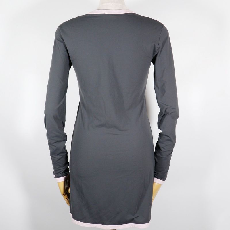 Chanel Pie Pink Zip Up Coco Mark P20775v12115 03P Nylon And Polyurethane