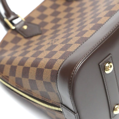 Louis Vuitton Damier 2-Way Alma PM Handbag Brown