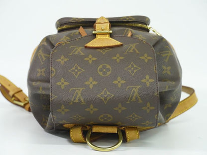 Authentic Louis Vuitton LV Montsouris MM Backpack Sac Backpack Monogram Brown