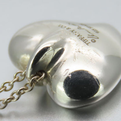 Tiffany & Co Necklace Curved Heart 925 Silver Approx 4.2g Silver Elsa Peretti