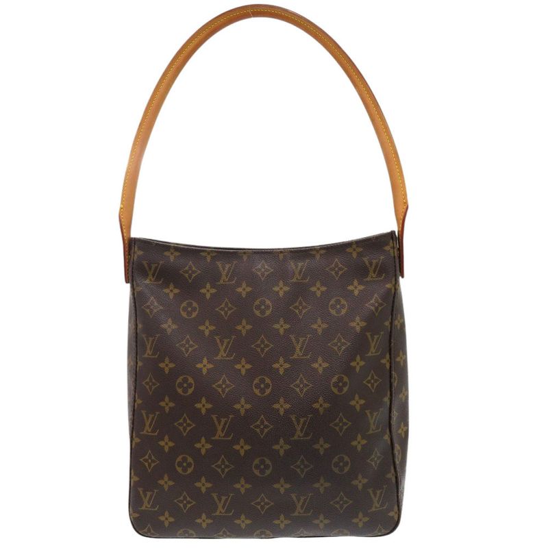 Louis Vuitton Looping GM Monogram M51145 Brown Shoulder Bag LV 1772 Louis
